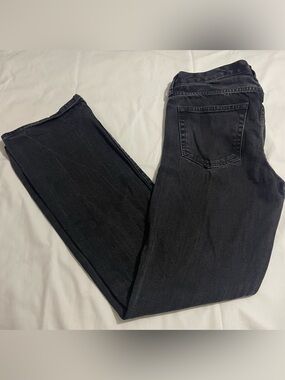 GAP Black Women's Straight Leg Jeans, 28r